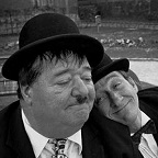De lookalike van Laurel and Hardy (76)