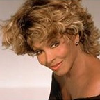 Een foto van de lookalike van Tina Turner